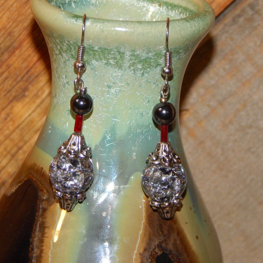 <3 Stunning Glitter Ball Earrings <3
